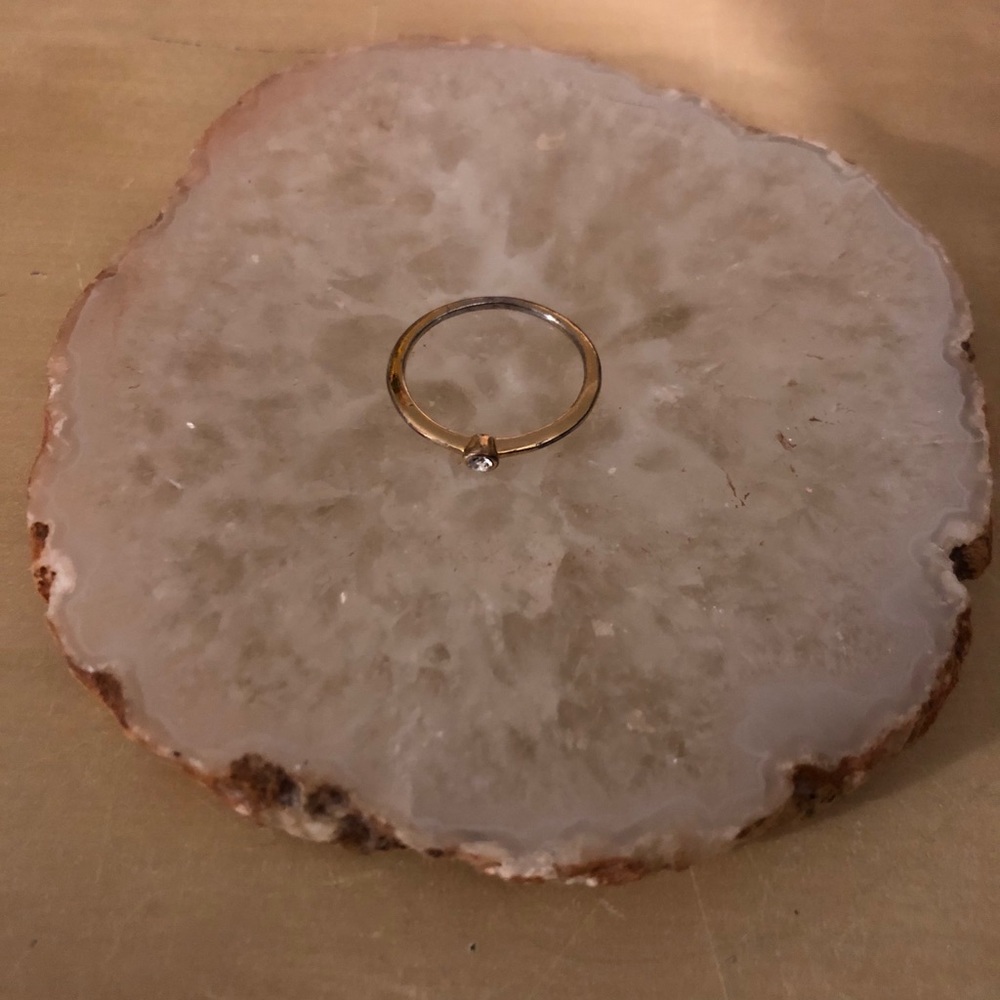 Dainty gold ring